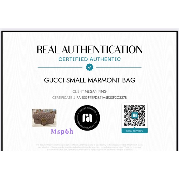 ❤️GUCCI❤️ Small Marmont Handbag - Picture 17 of 17
